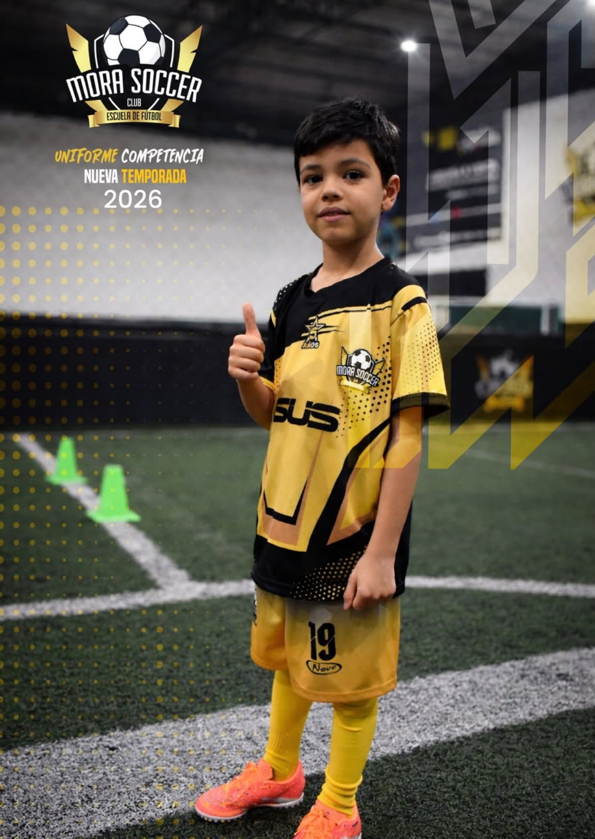 Uniformes Futbol Mora Soccer 2026 Competencia