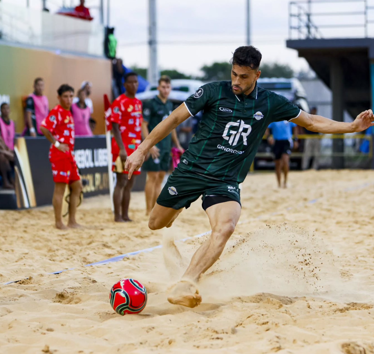 Uniformes Futbol Playa Puerto Rico AtleticoRIO Gino Rossi Copa Libertadores Torneo