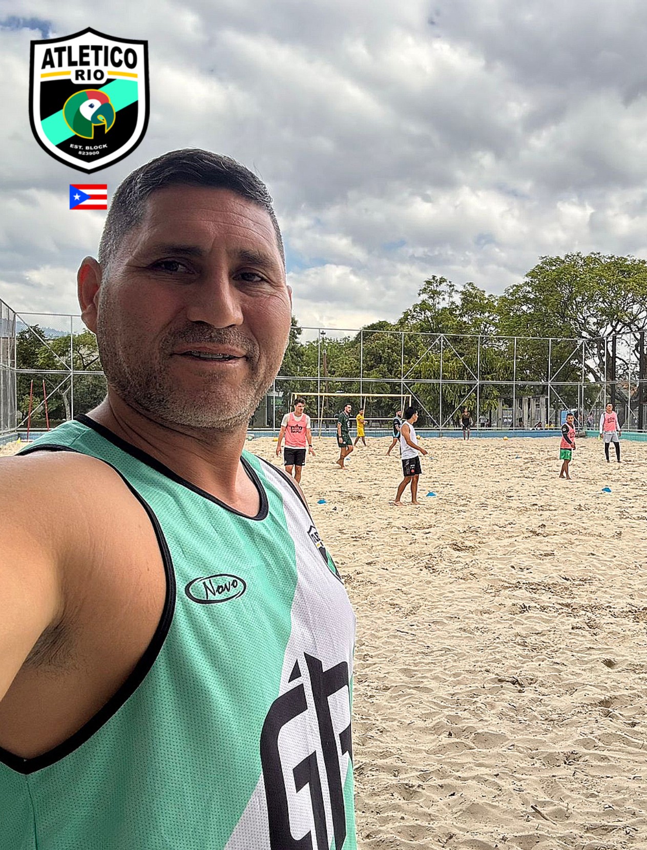 Uniformes Futbol Playa Puerto Rico AtleticoRIO Gino Rossi